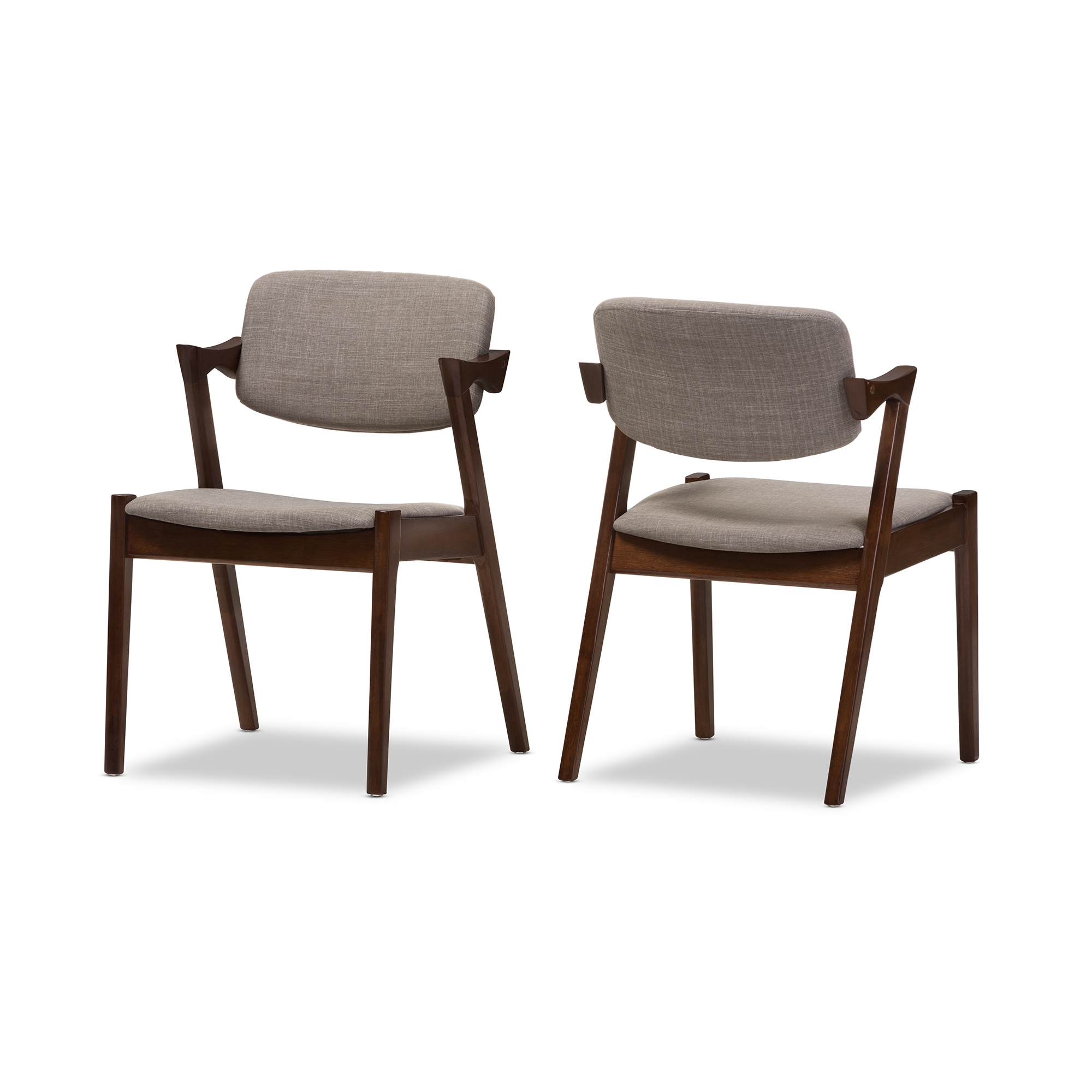 upholstered dining chairs mid century